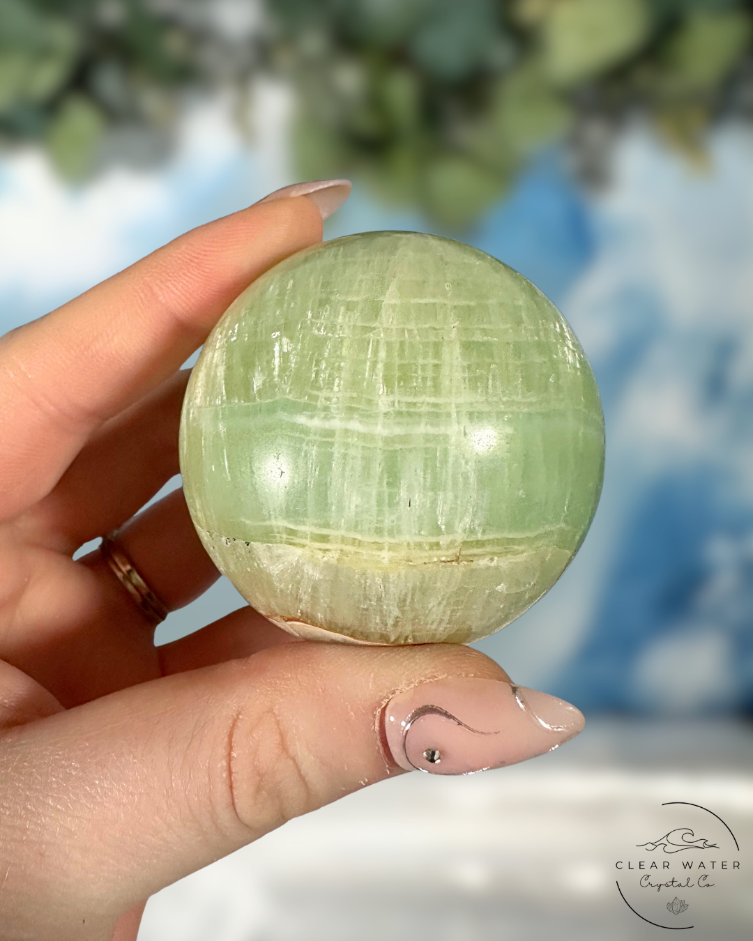 Pistachio Calcite Spheres: Gentle Heart & Hidden Light