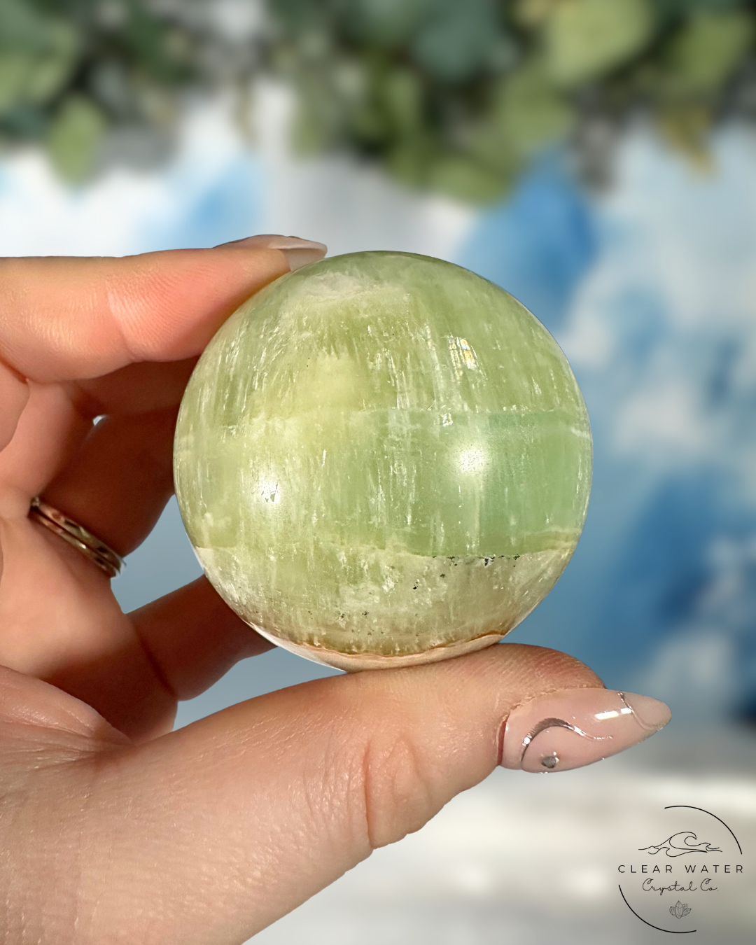 Pistachio Calcite Spheres: Gentle Heart & Hidden Light
