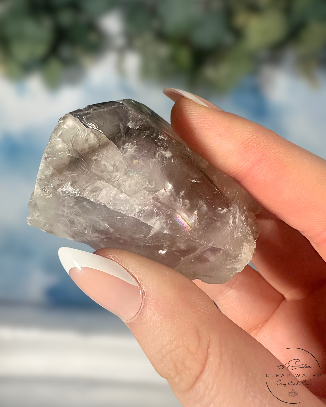 Smoky Amethyst Phantom Points: Bahia's Spectral Beauty