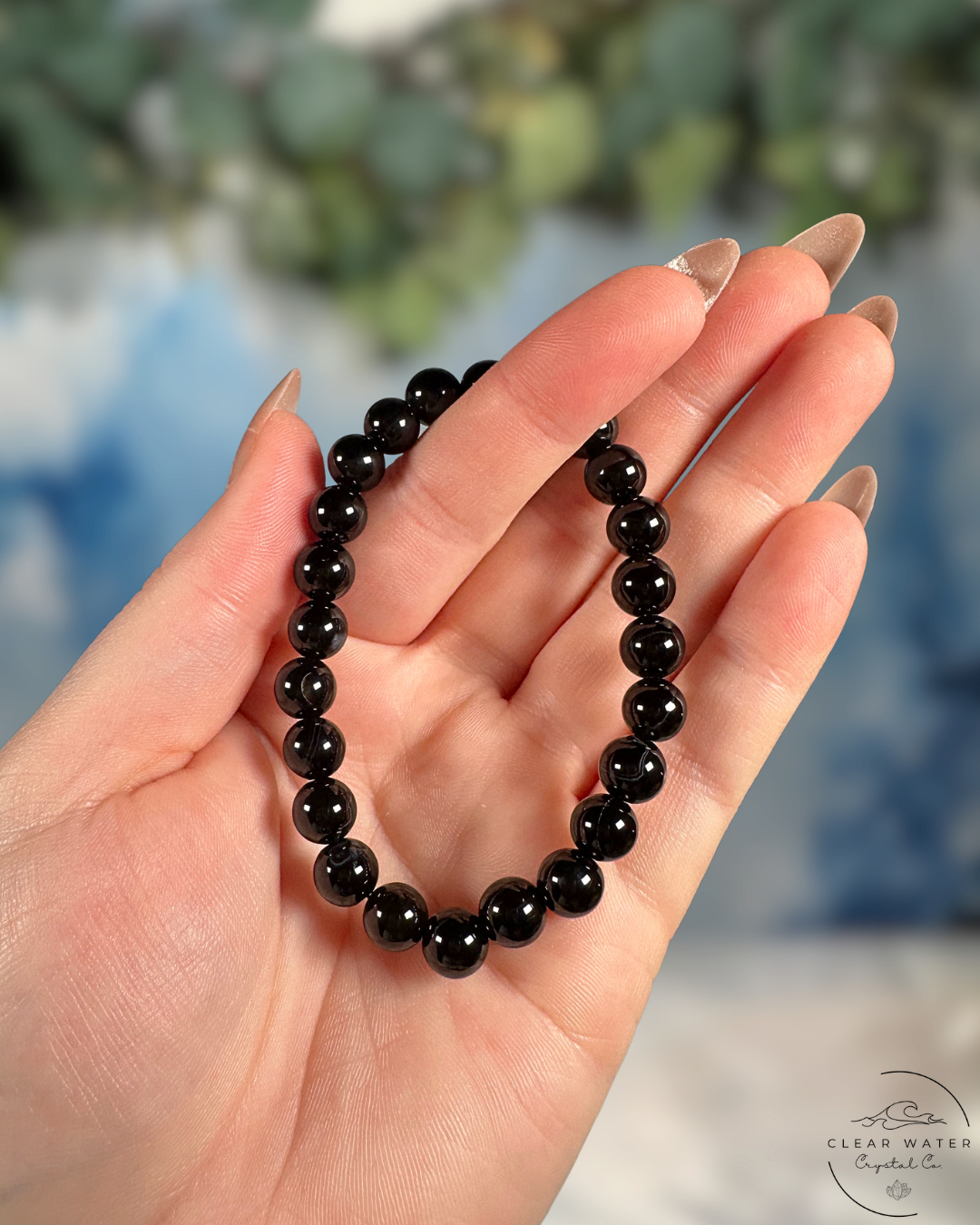 Obsidian Bracelet: Grounding Protection & Inner Reflection