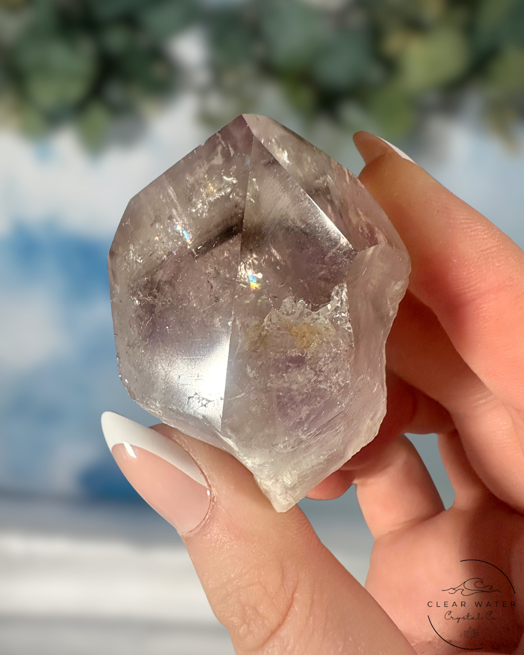 Smoky Amethyst Phantom Points: Bahia's Spectral Beauty