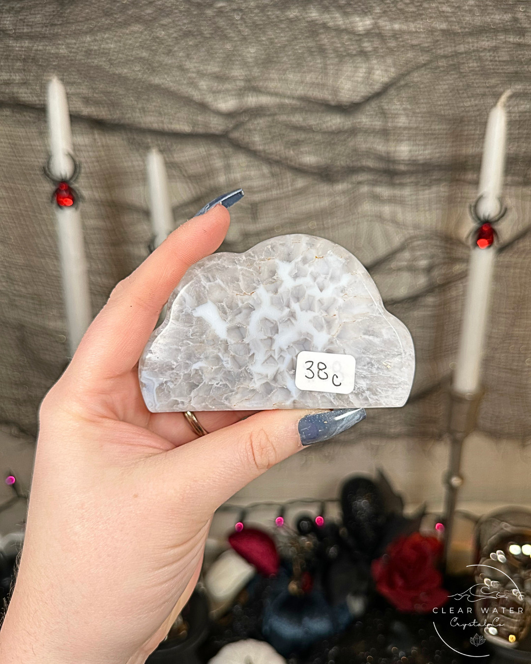 Brazilian Druzy Agate Clouds