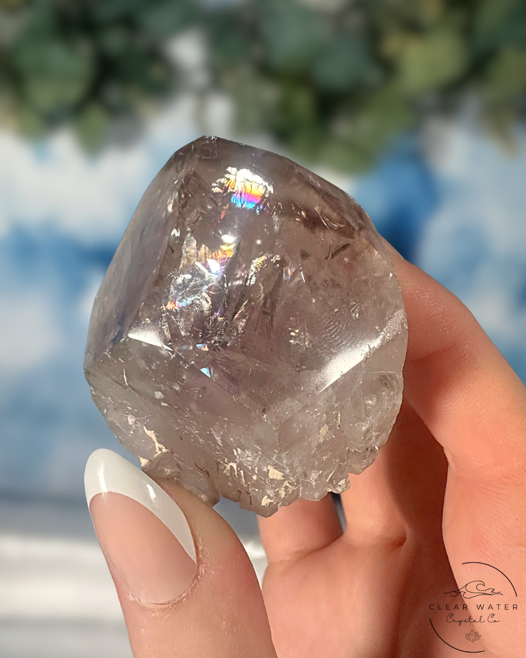 Smoky Amethyst Phantom Points: Bahia's Spectral Beauty