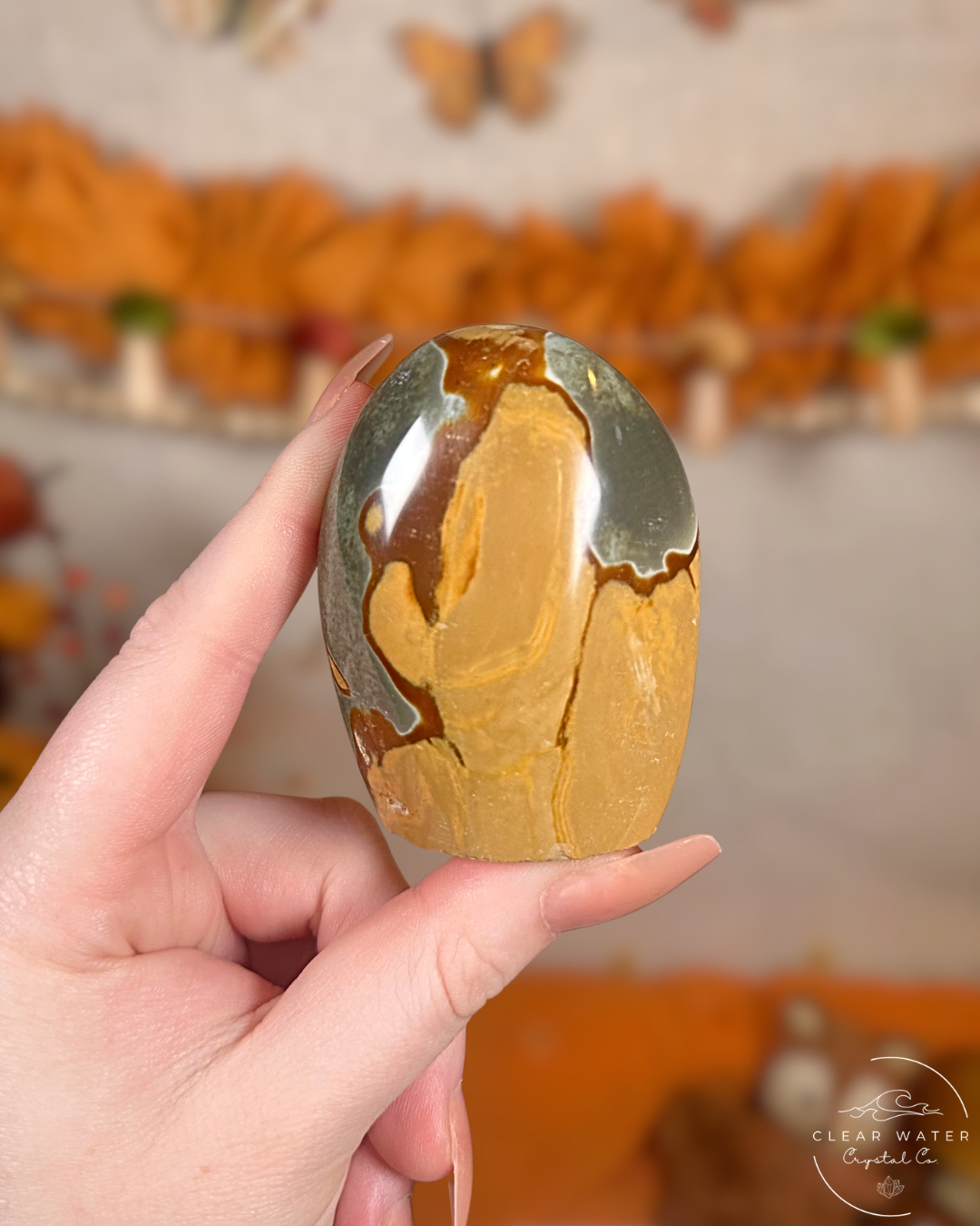 Polychrome Jasper Freeform- Earthfire Guardian