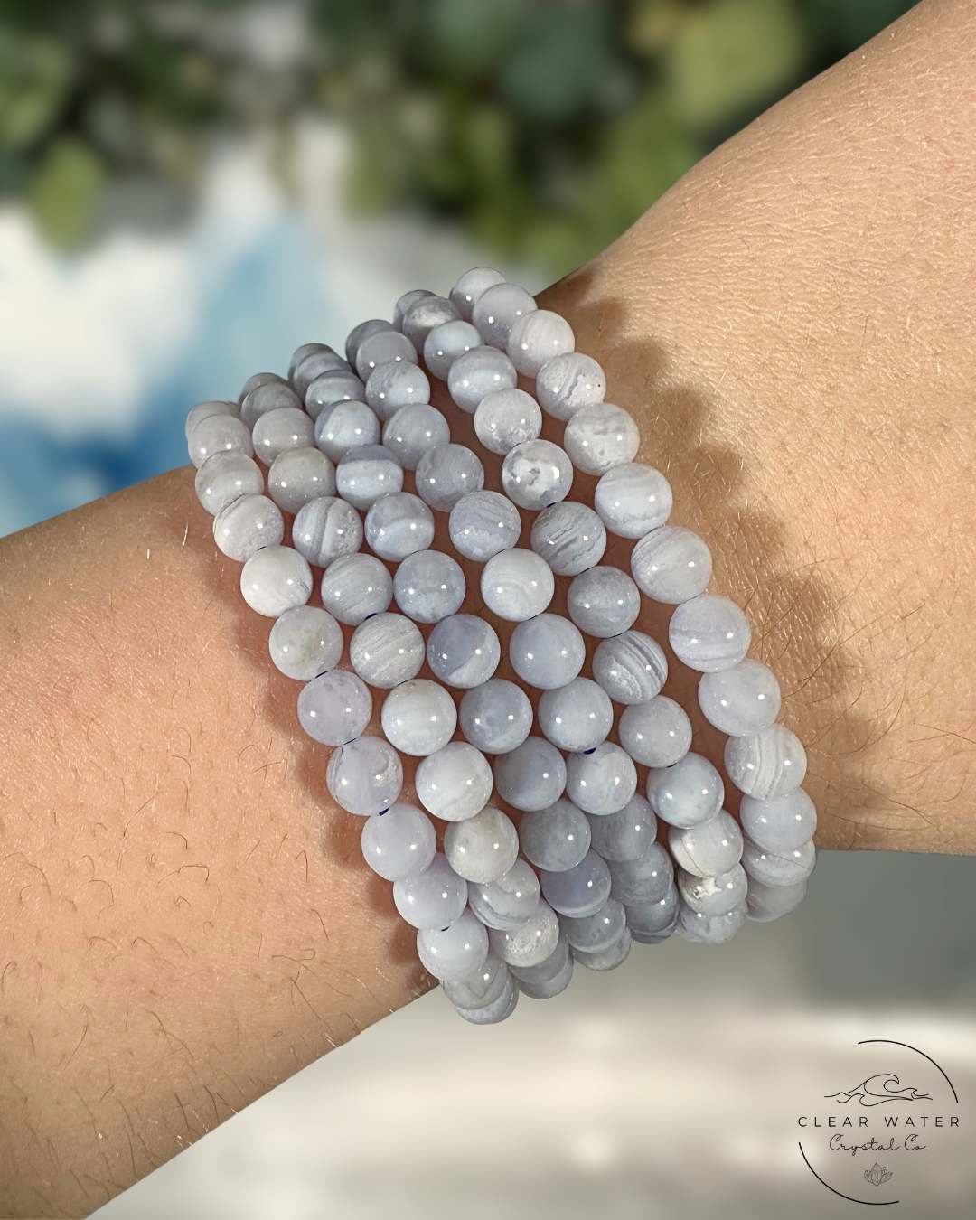 Blue Lace Agate Bracelet