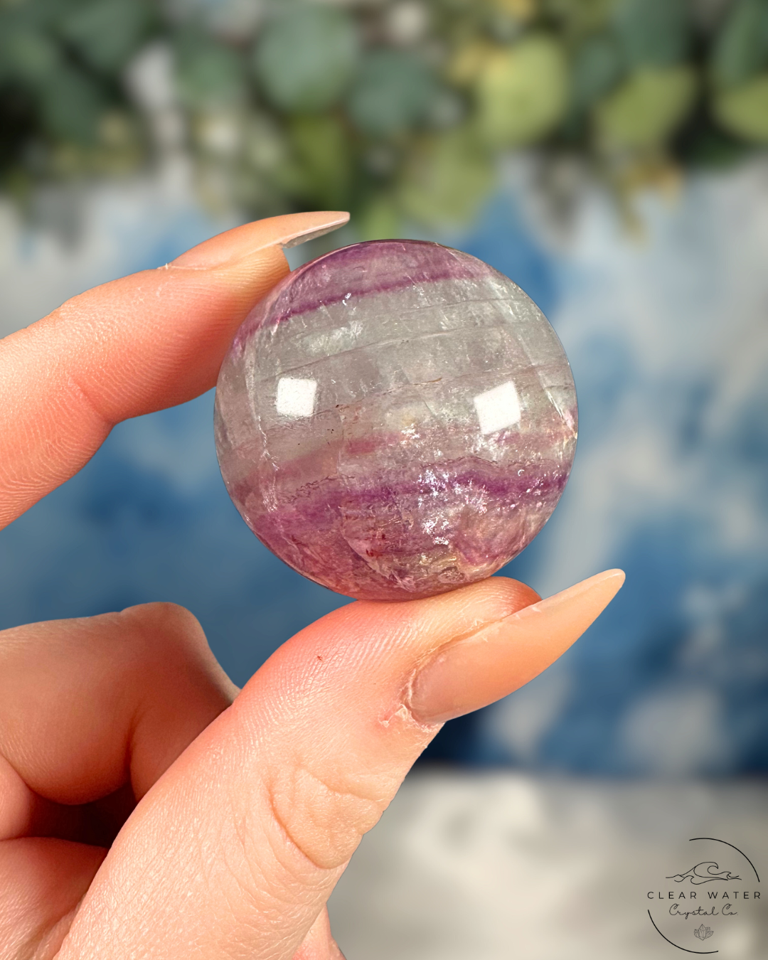 Chinese Fluorite Sphere: Visual Vibrancy