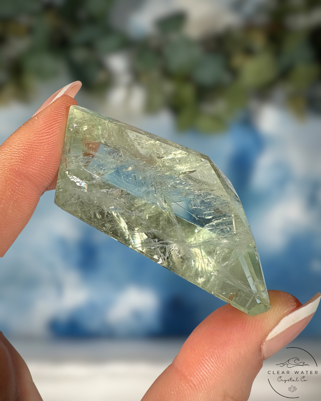 Prasiolite (Green Amethyst) Freeforms: Radiant Light