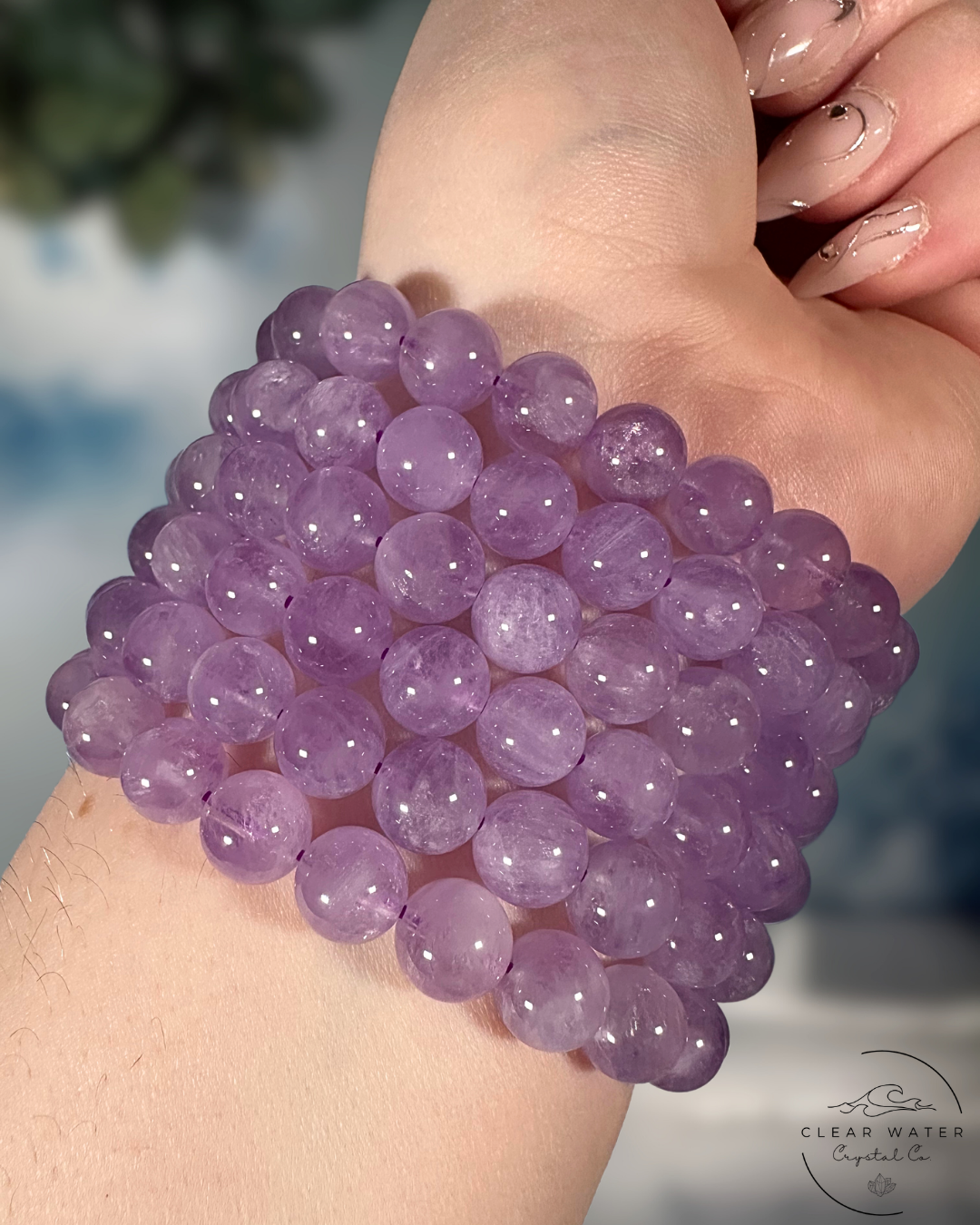 Lavender Amethyst Bracelet