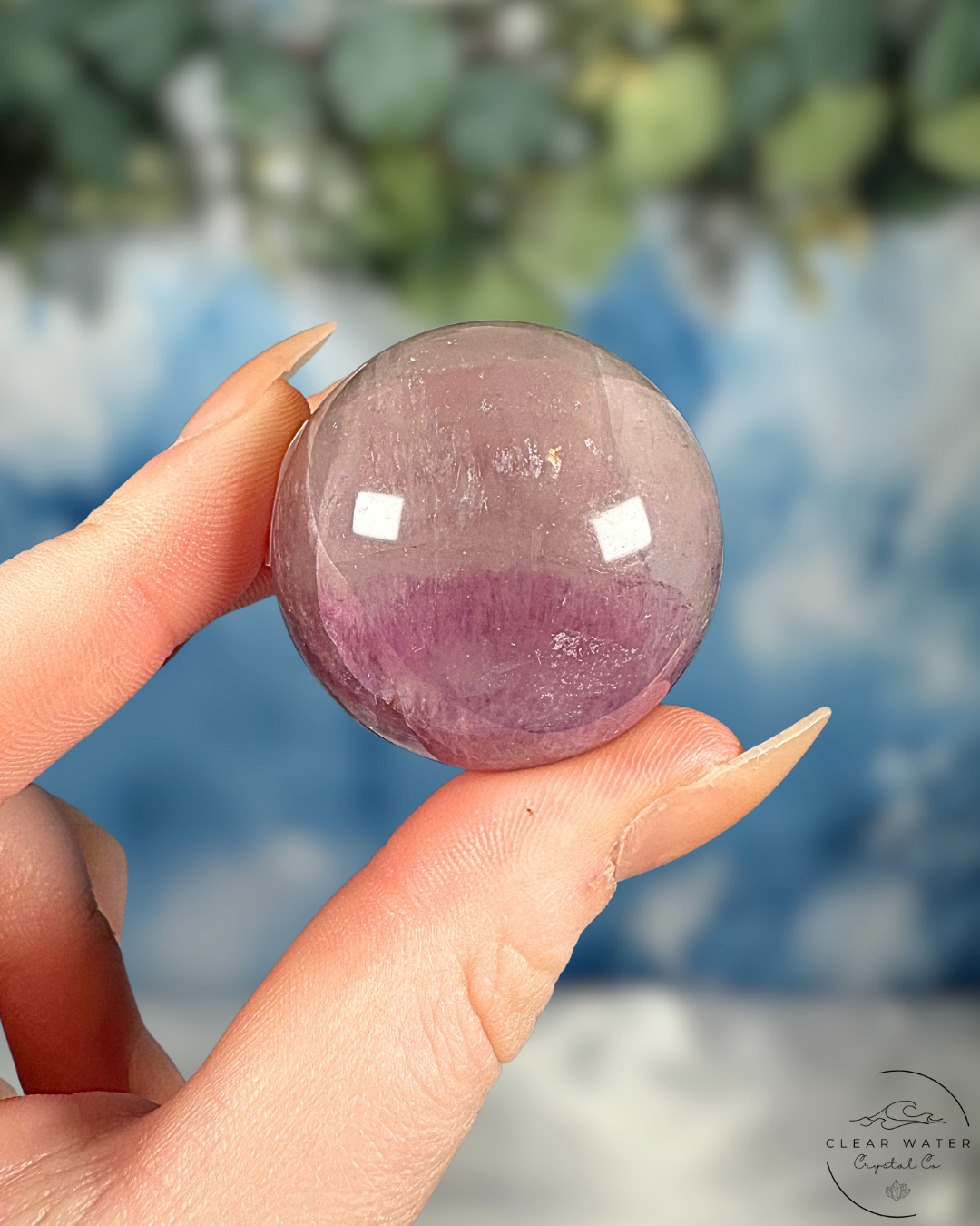 Chinese Fluorite Sphere: Visual Vibrancy