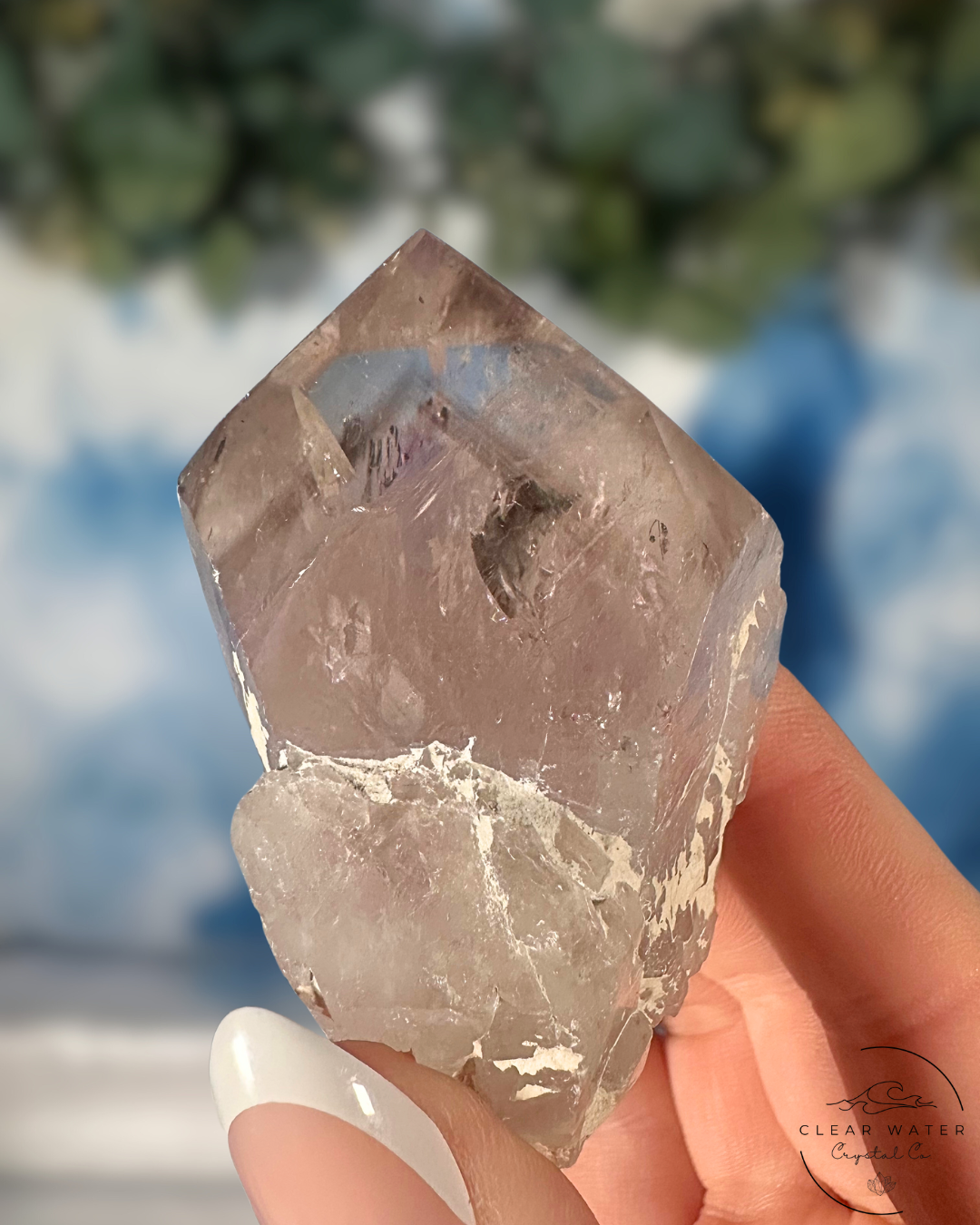 Smoky Amethyst Phantom Points: Bahia's Spectral Beauty