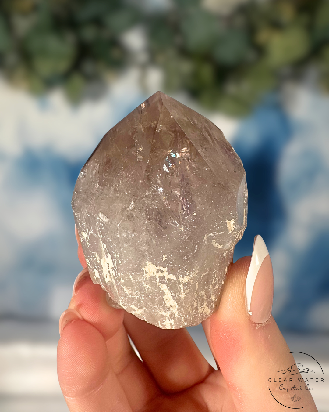 Smoky Amethyst Phantom Points: Bahia's Spectral Beauty