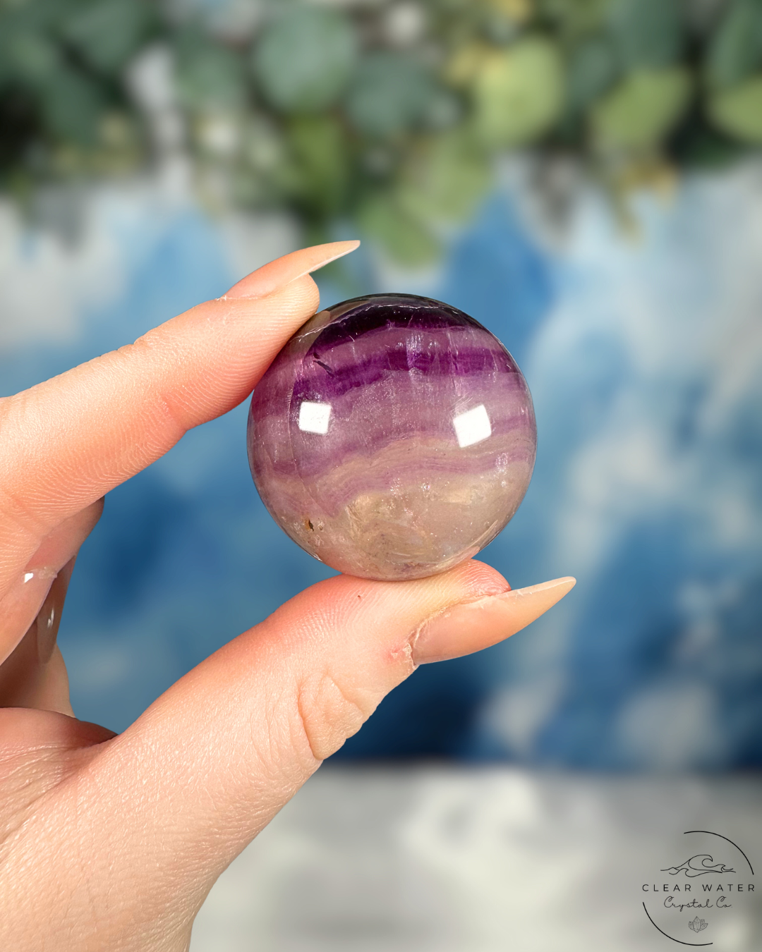 Chinese Fluorite Sphere: Visual Vibrancy