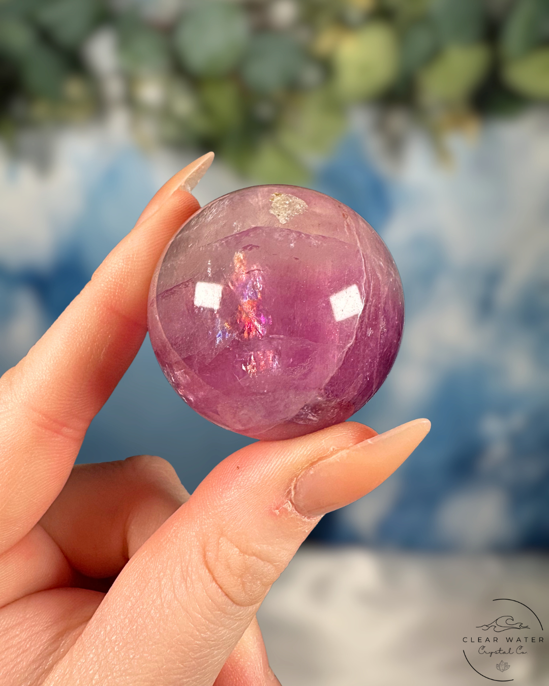 Chinese Fluorite Sphere: Visual Vibrancy