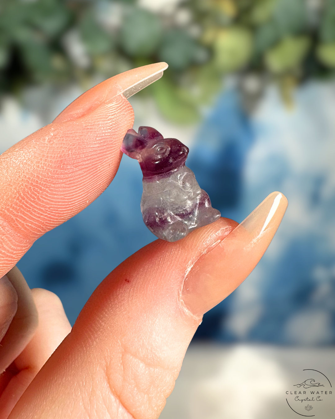 Fluorite Bunny: Hoppy Harmony