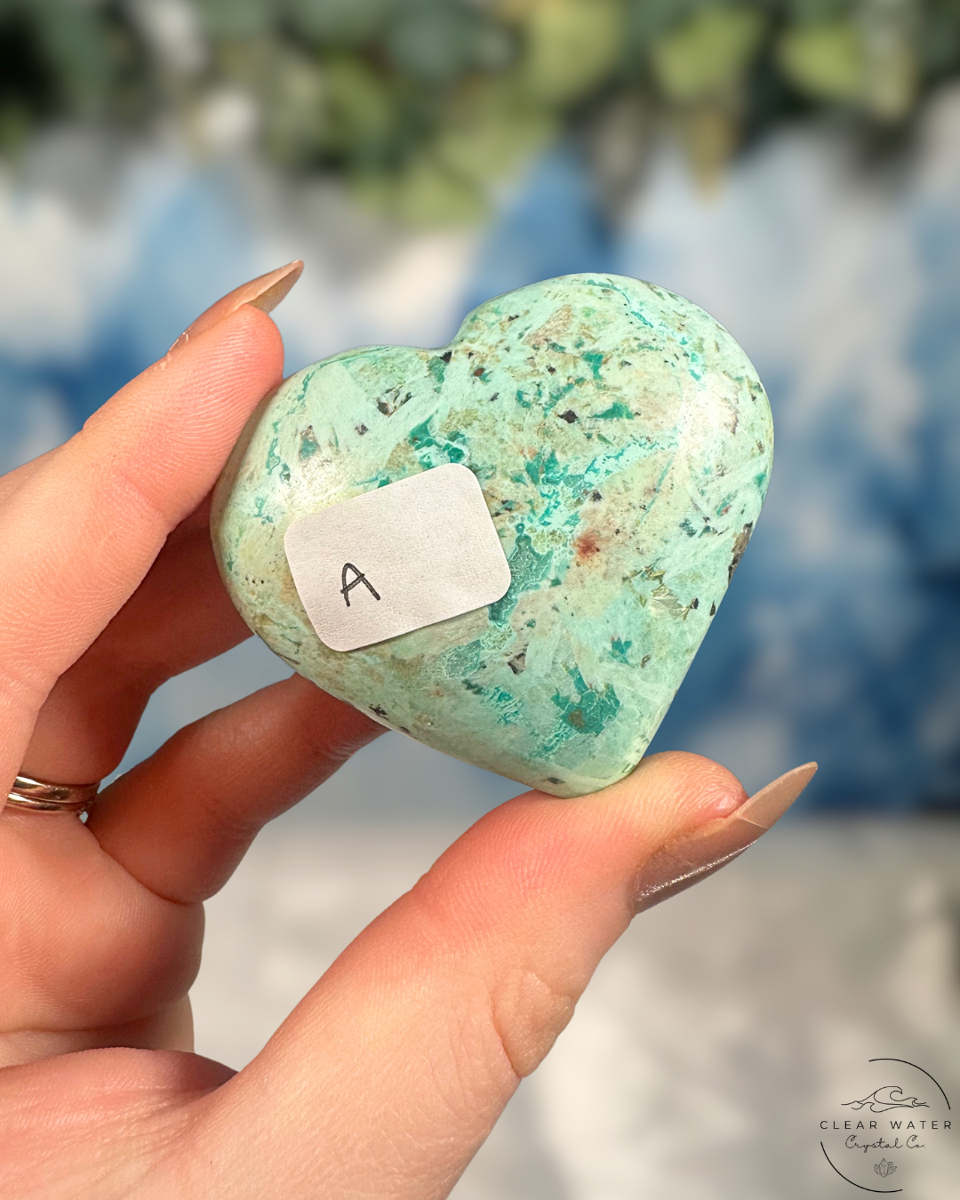 Peruvian Turquoise Hearts: Andean Serenity