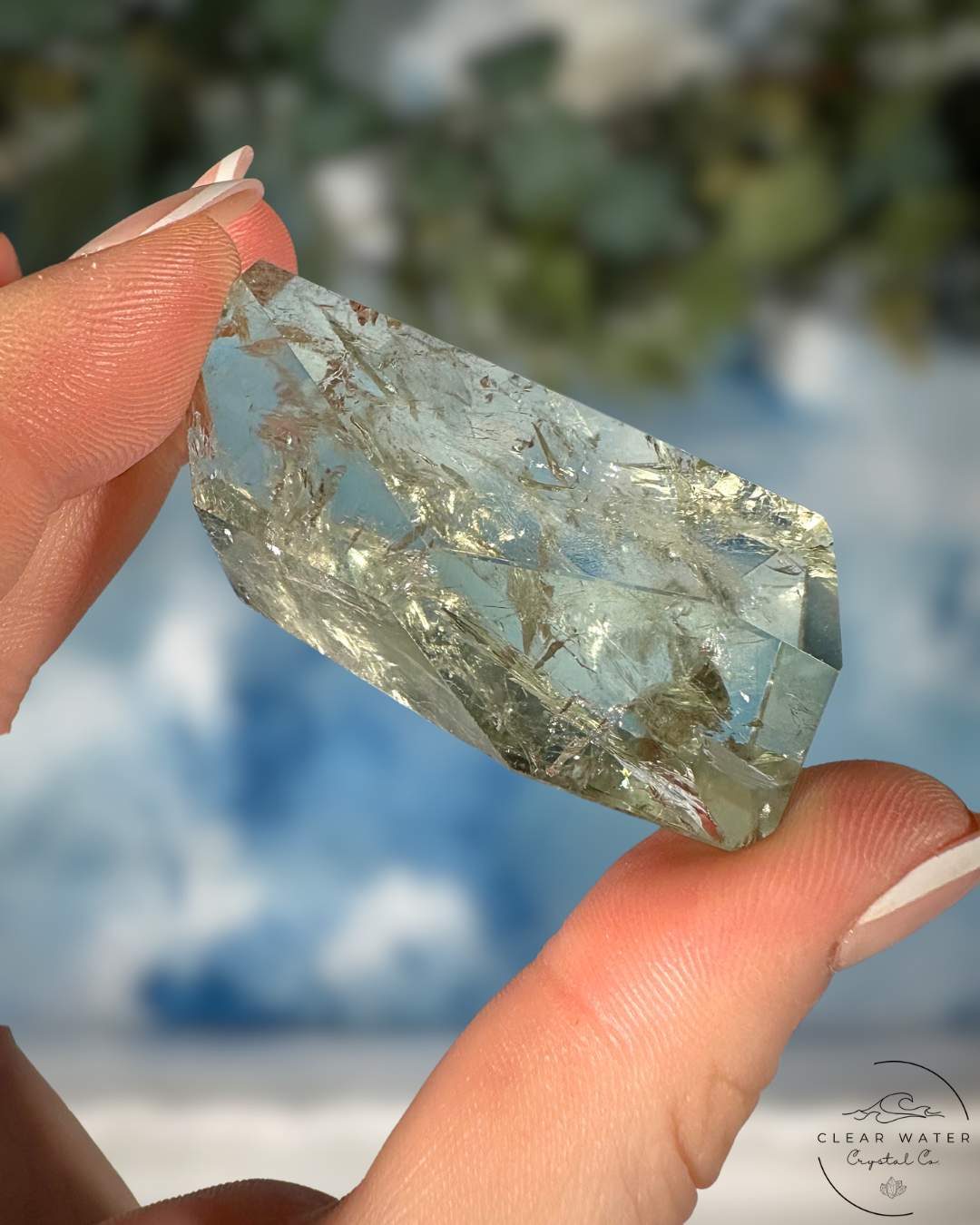 Prasiolite (Green Amethyst) Freeforms: Radiant Light