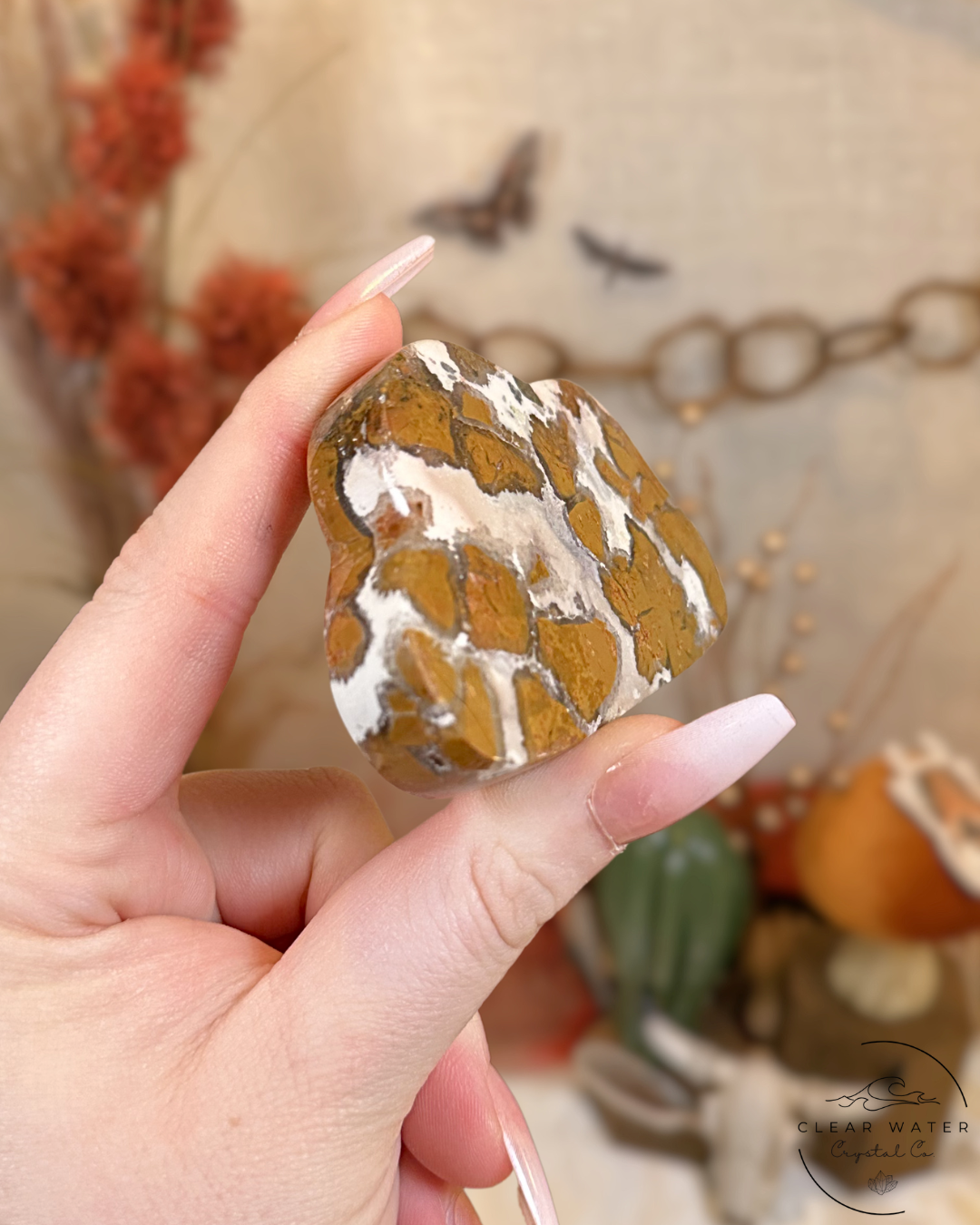 Brecciated Jasper Cloud Carving- Indonesia