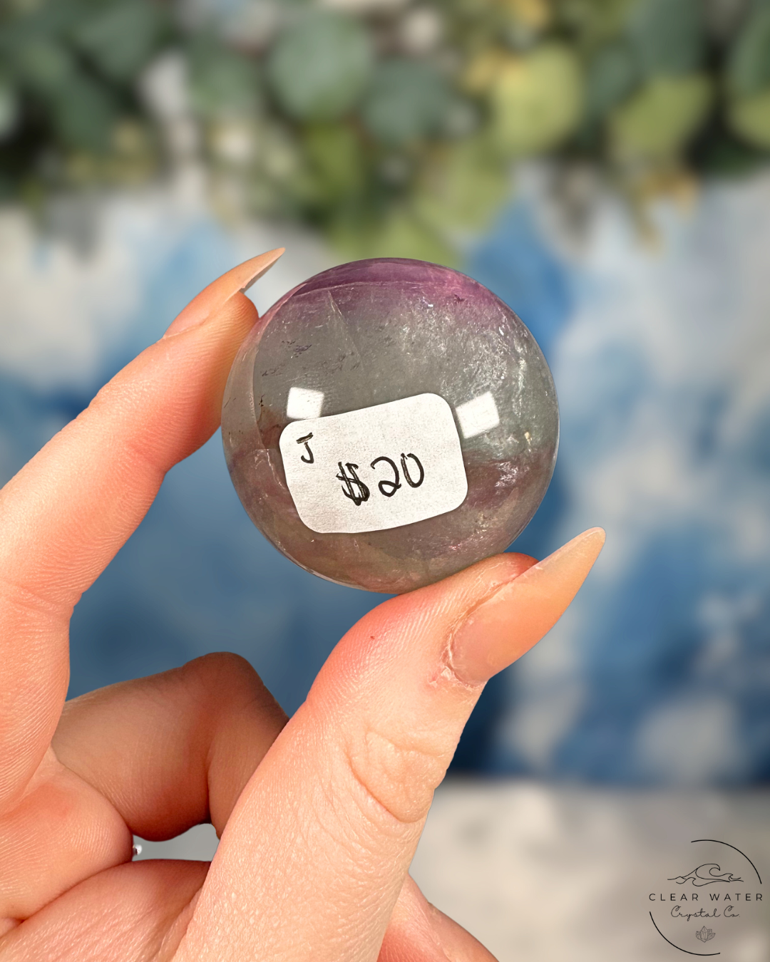 Chinese Fluorite Sphere: Visual Vibrancy