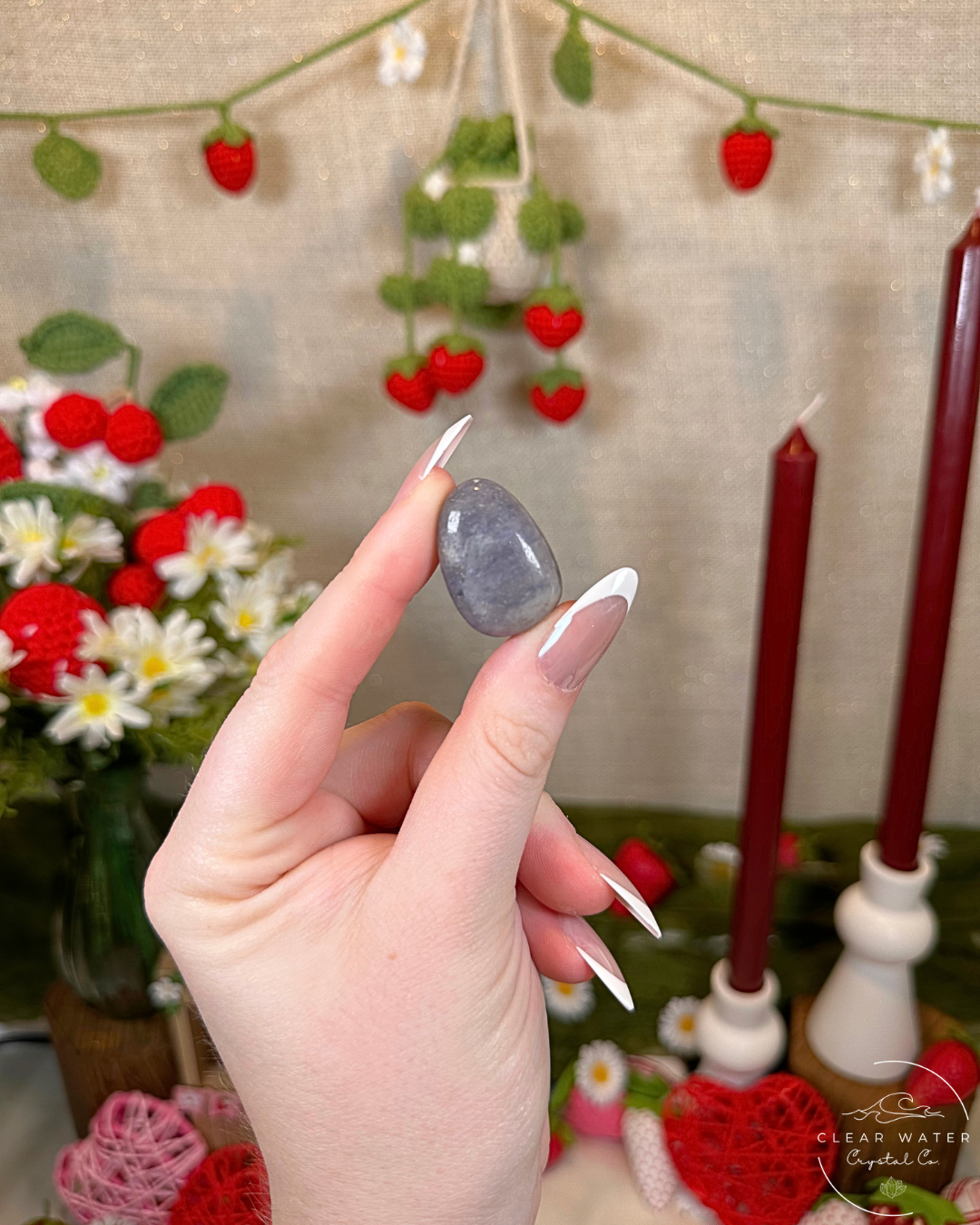 Iolite Tumble Stones