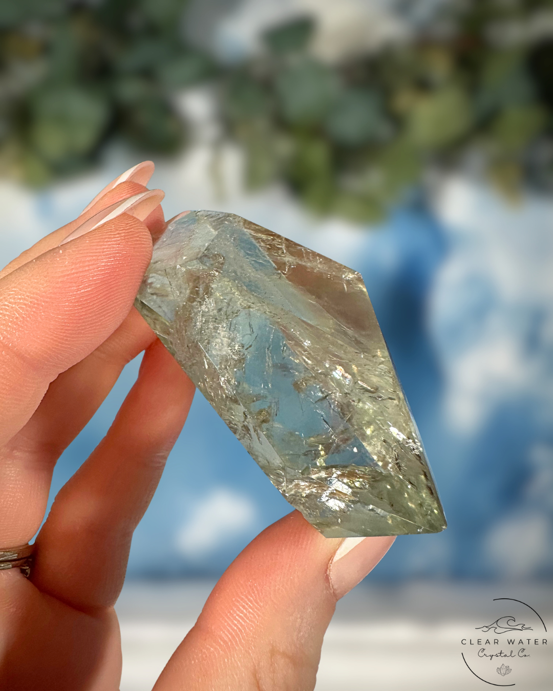 Prasiolite (Green Amethyst) Freeforms: Radiant Light