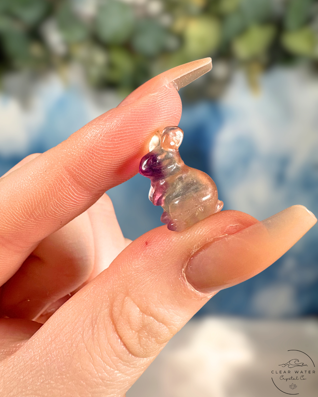 Fluorite Bunny: Hoppy Harmony