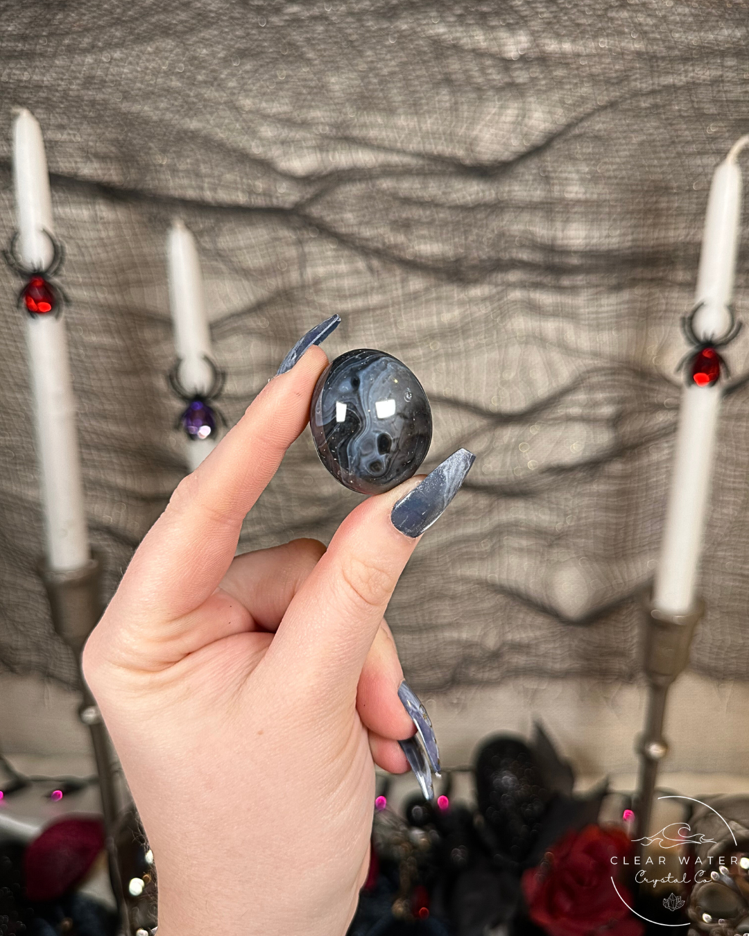 Black Sardonyx Tumbles