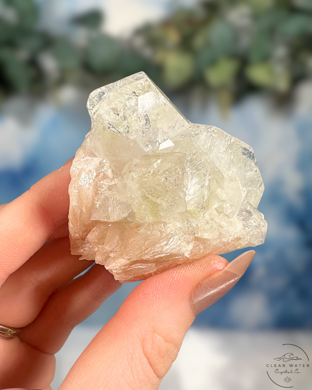 Peach Stilbite Specimens: Soft Connection