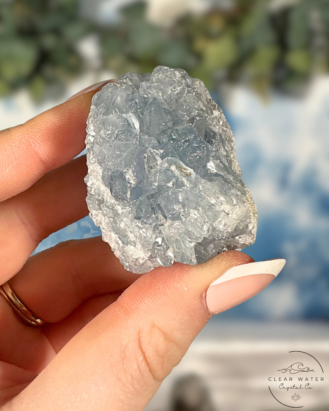 Celestite Clusters: Whispers of the Heavens