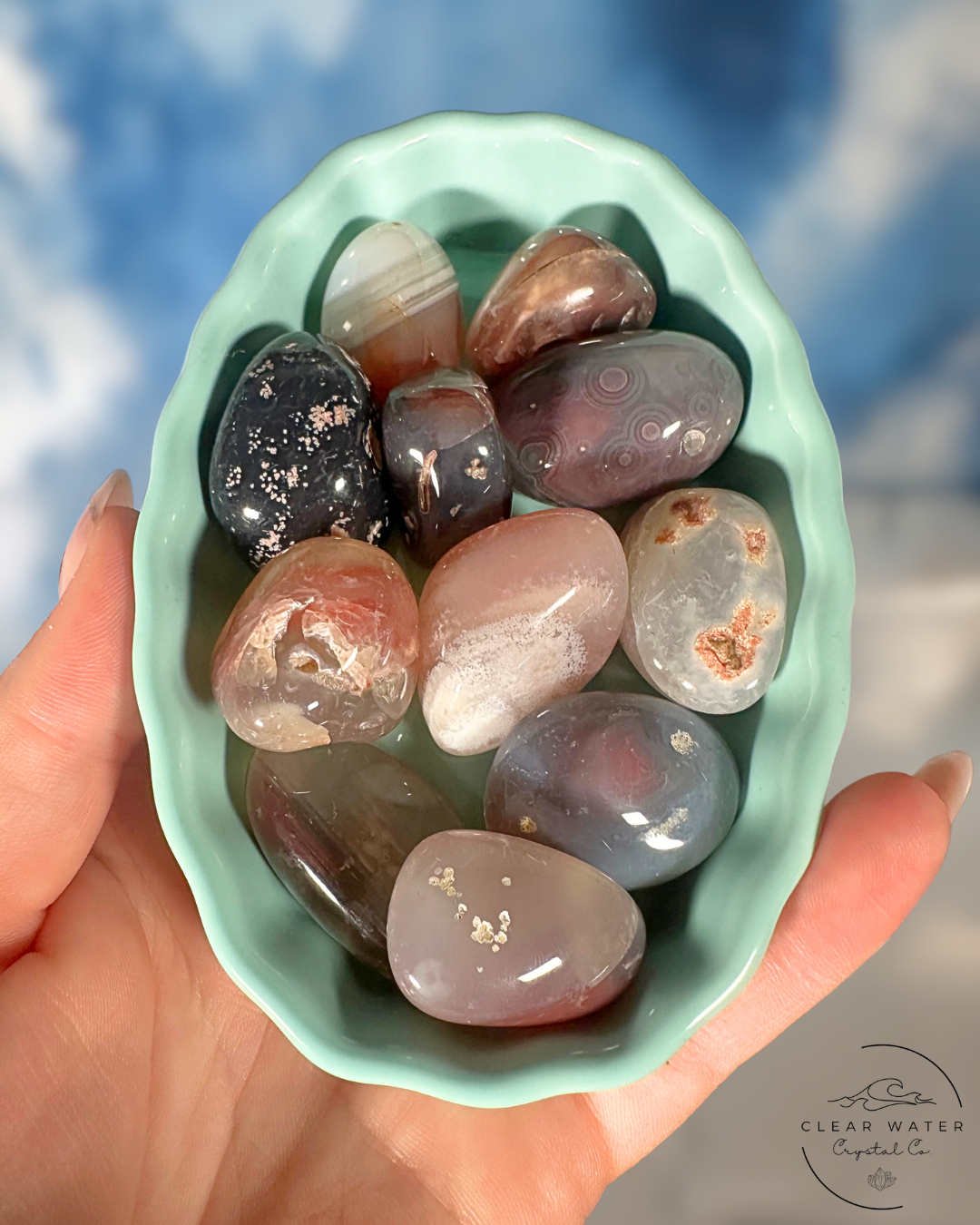 Botswana Agate Tumbles