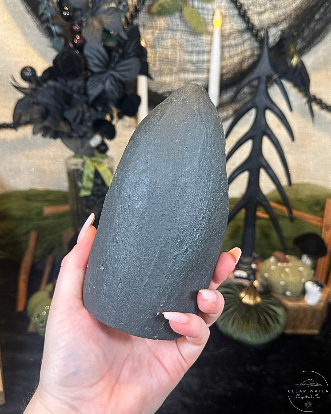 Agate & Quartz Cut Base | Brazil