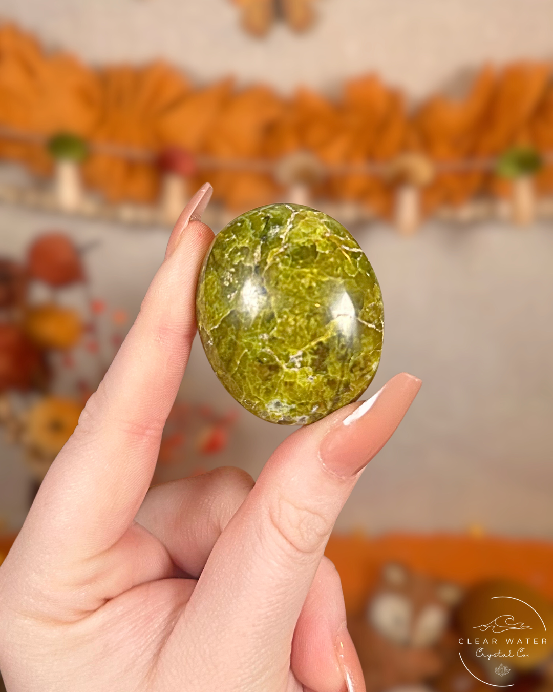 Green Opal Palmstones - Meadow Menders