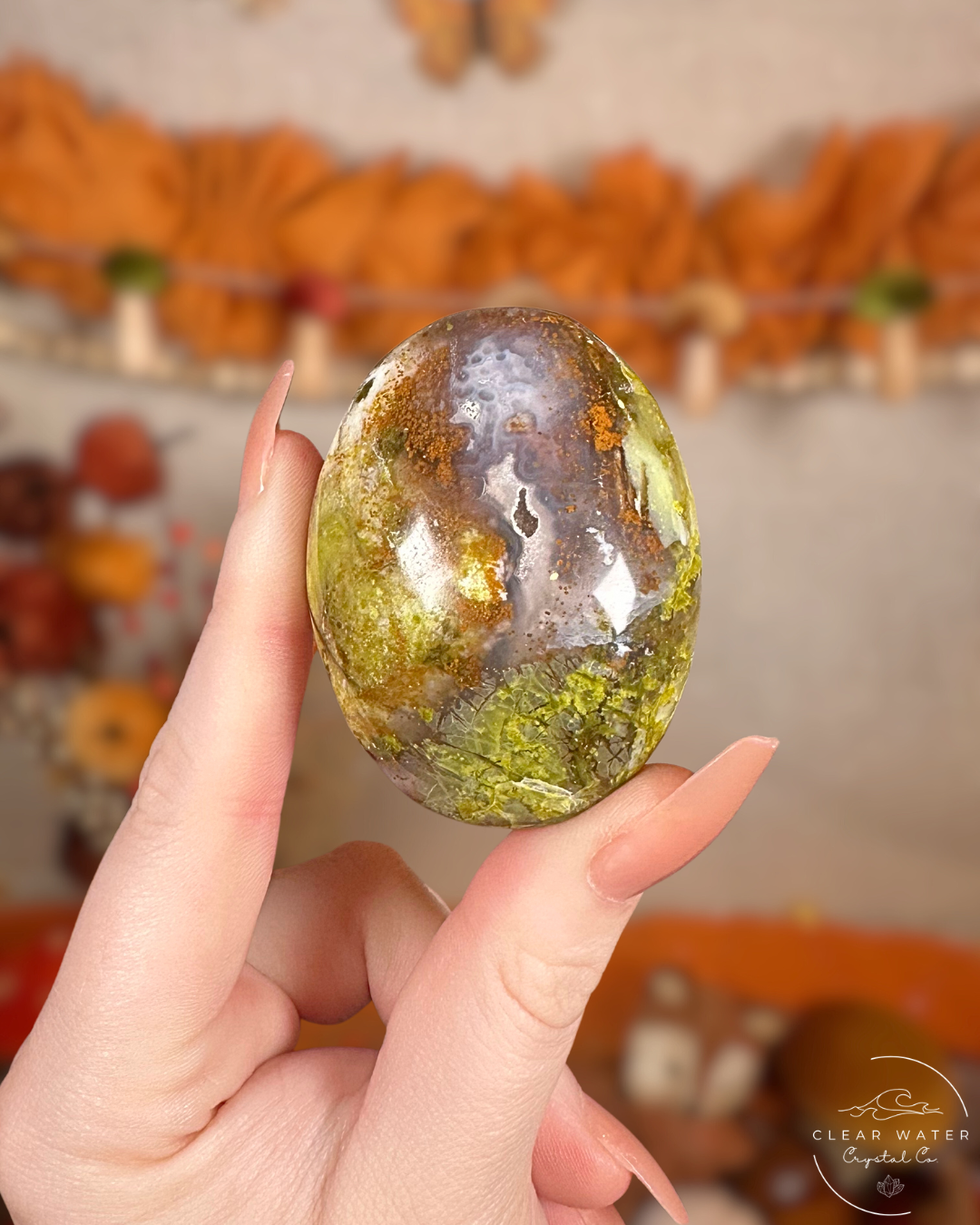 Green Opal Palmstones - Meadow Menders