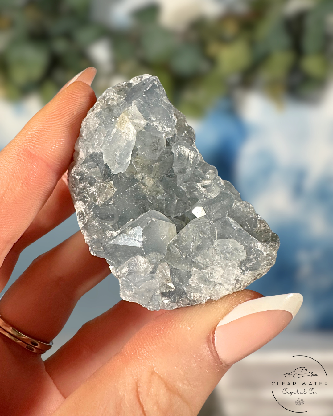 Celestite Clusters: Whispers of the Heavens