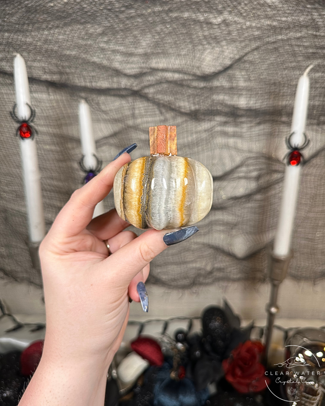 Mexican Calcite Pumpkins
