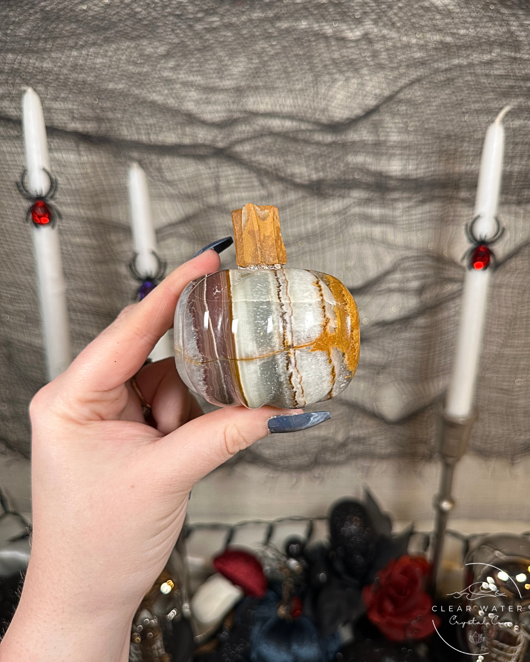 Mexican Calcite Pumpkins