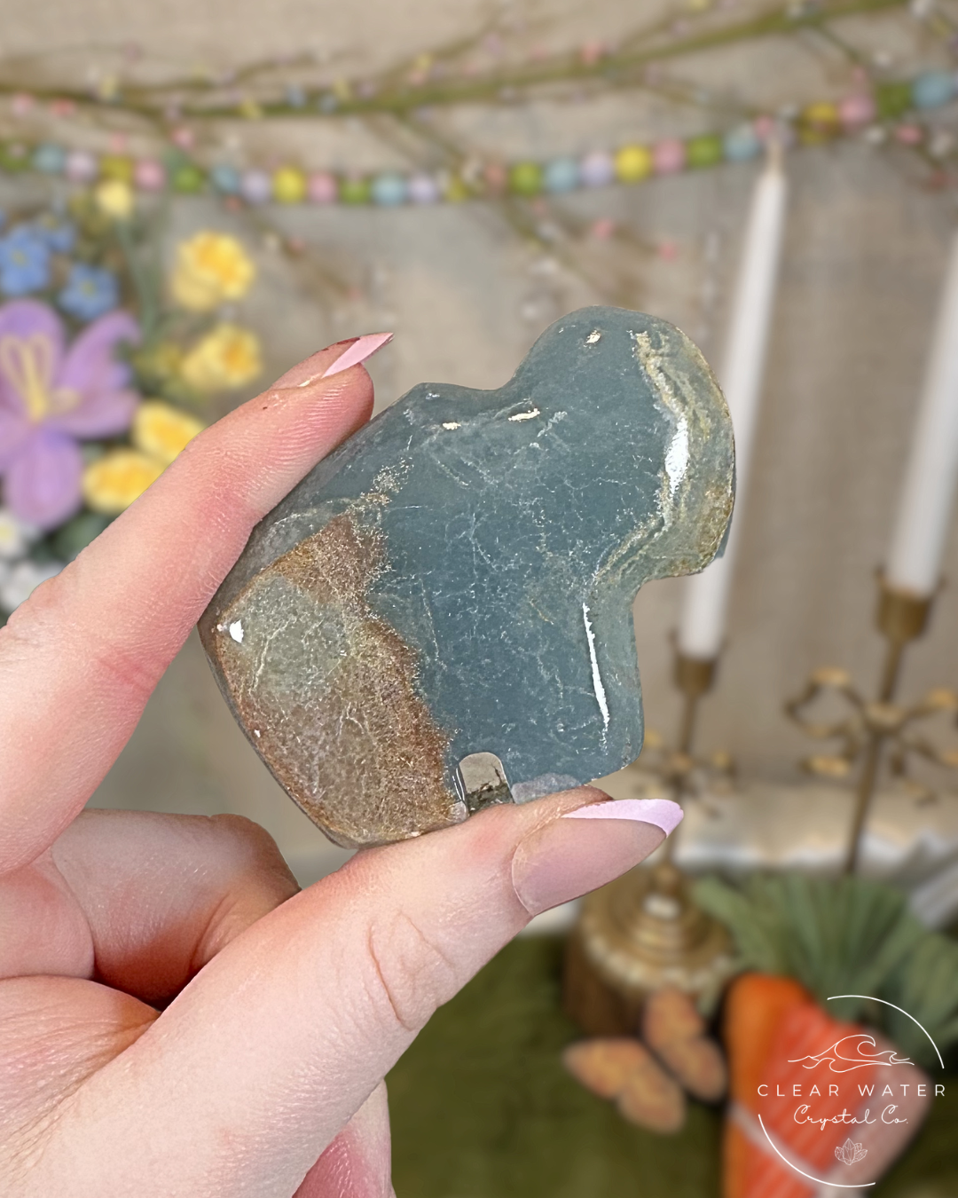 Blue Onyx Buffalo Carvings – Argentina