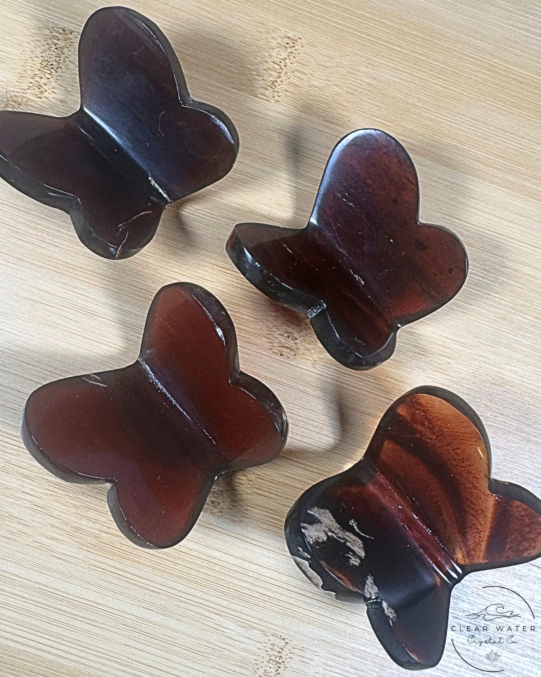 Indonesian UV Reactive Amber Butterfly – The Sunfire