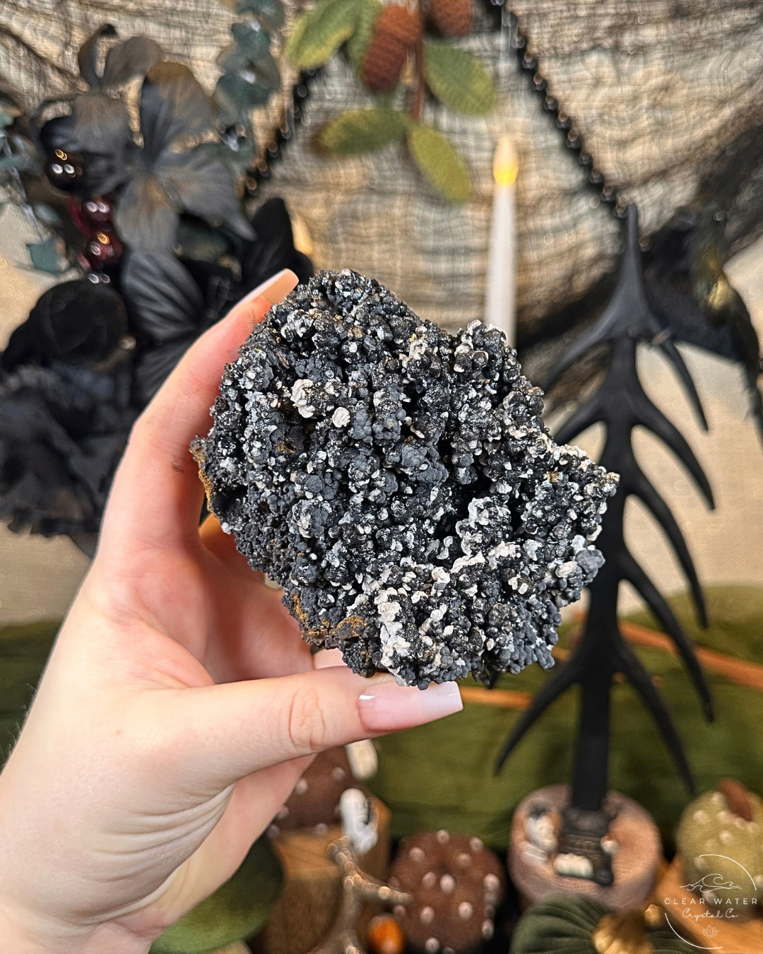Goethite with Calcite Specimen | Morocco