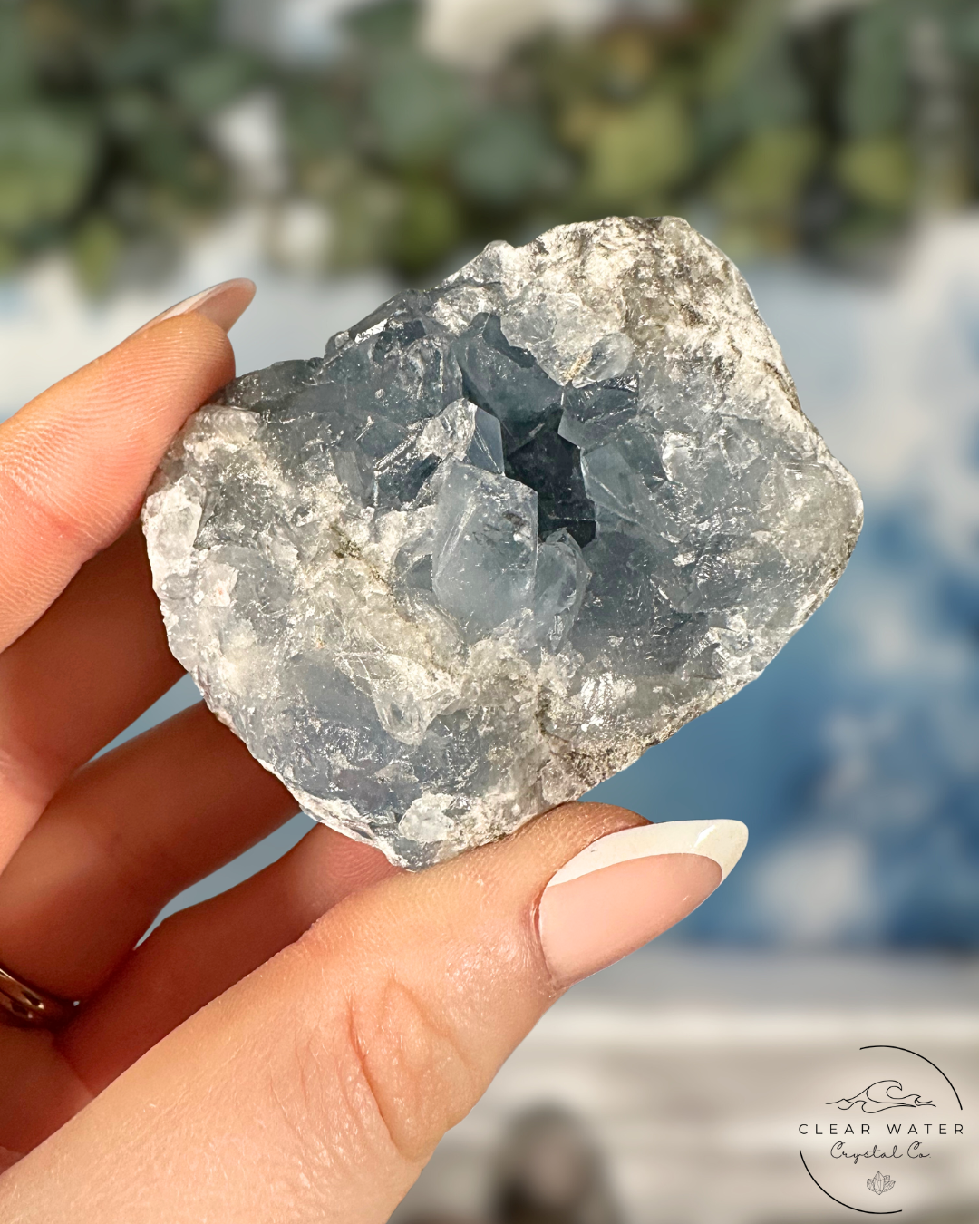 Celestite Clusters: Whispers of the Heavens