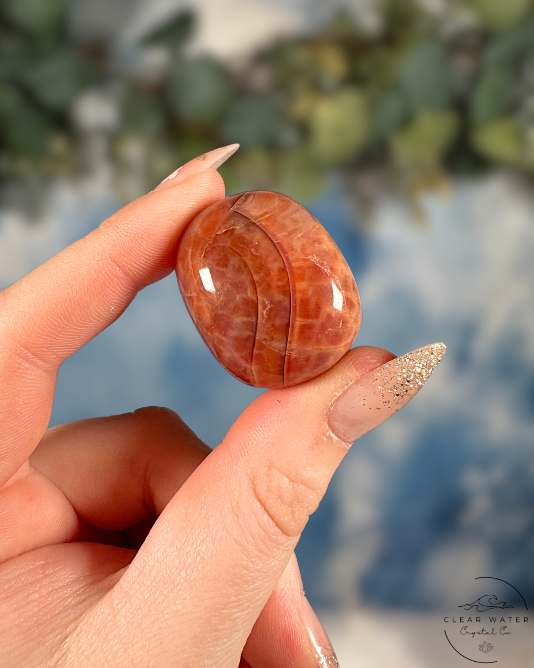 Fire Agate Tumble: Fiery Depths