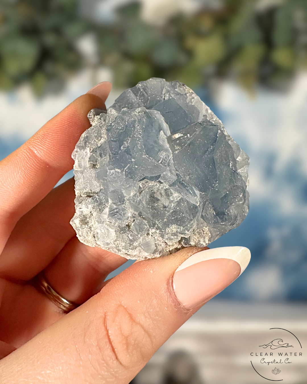 Celestite Clusters: Whispers of the Heavens