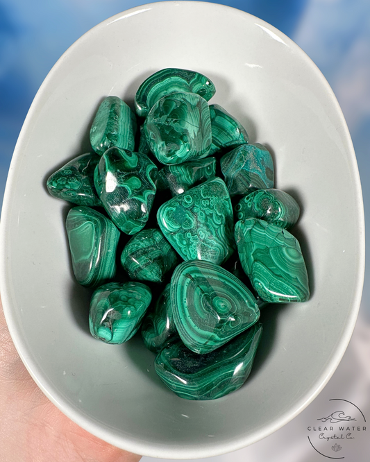 Malachite Tumble: Lush Transformation