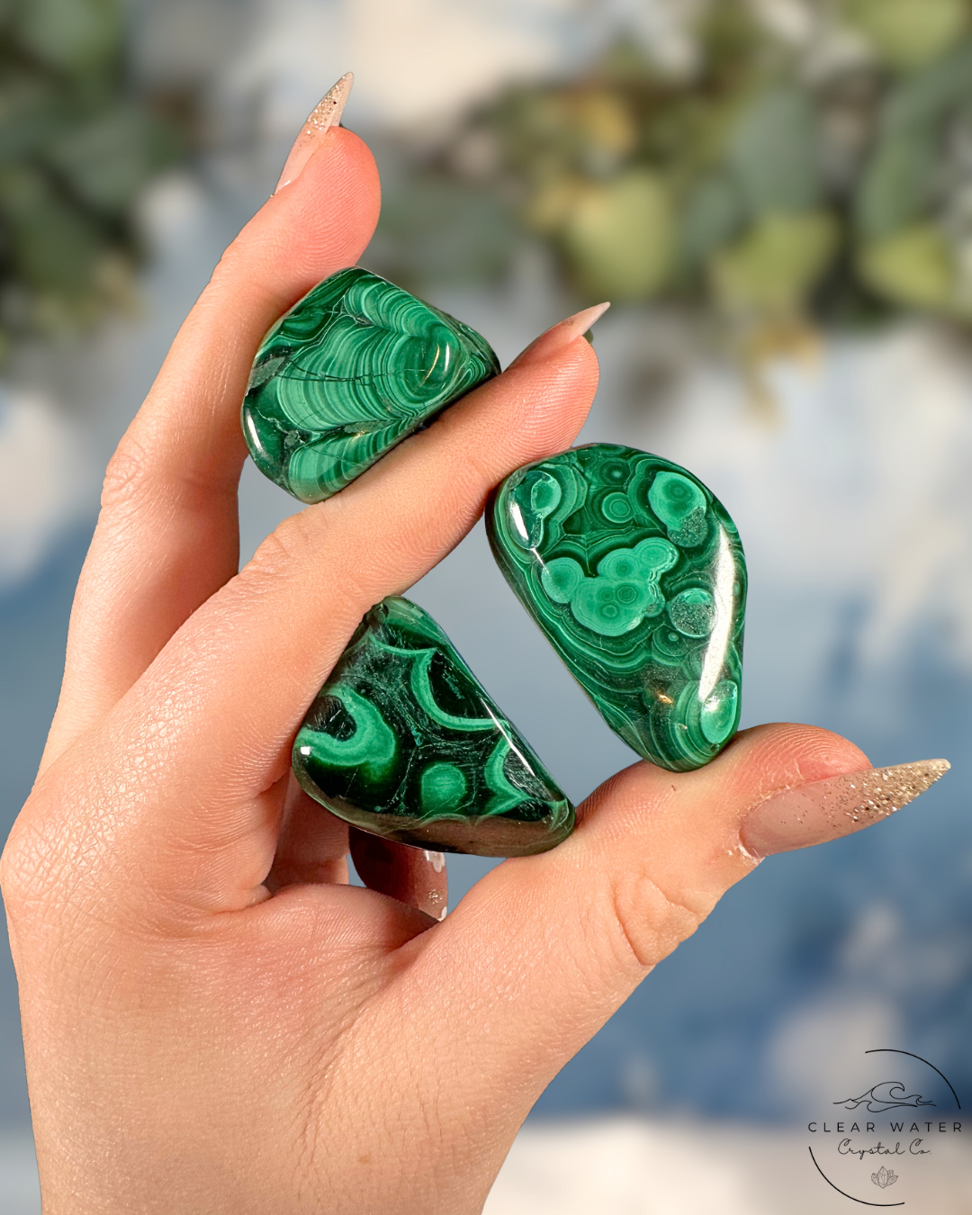 Malachite Tumble: Lush Transformation