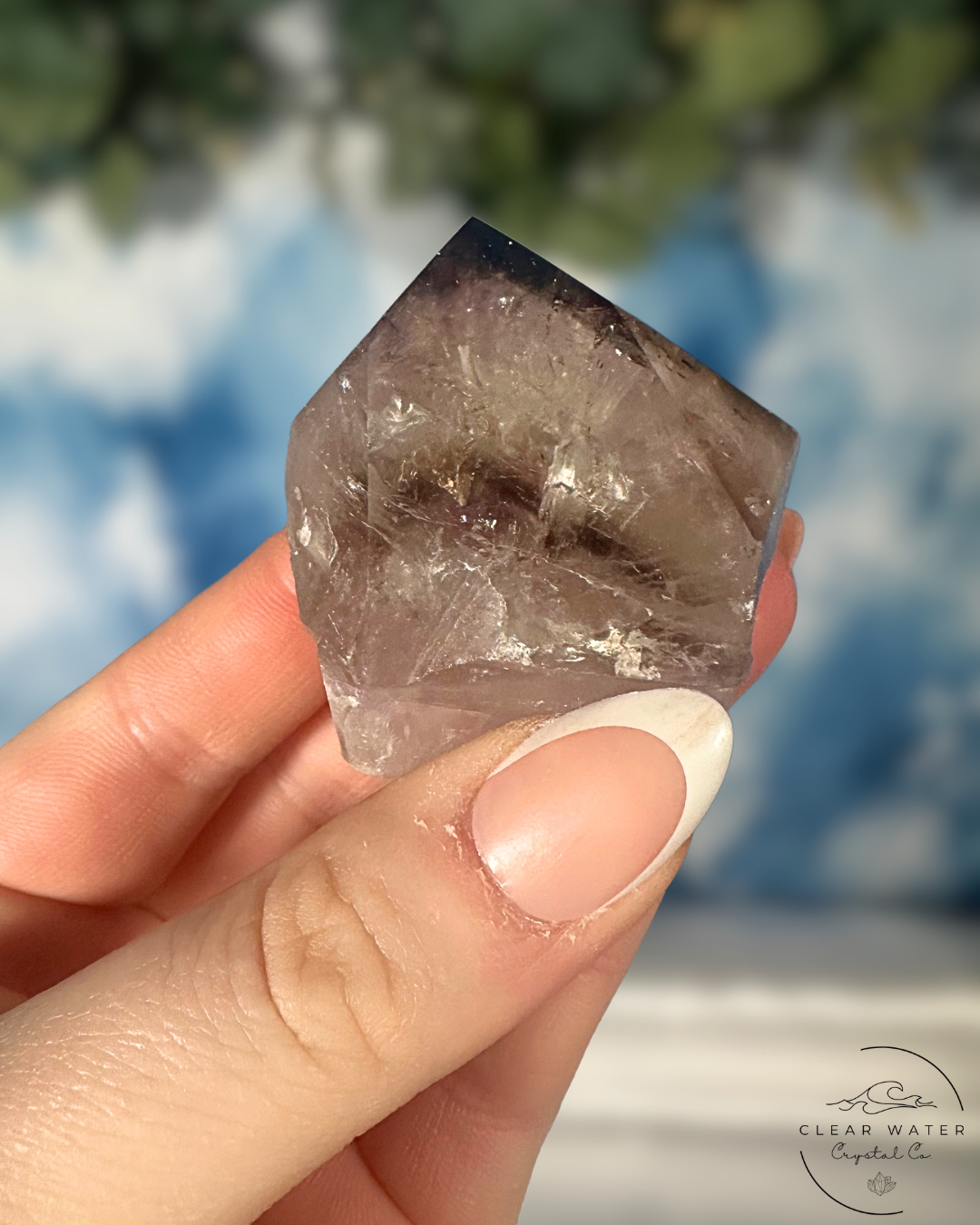 Smoky Amethyst Phantom Points: Bahia's Spectral Beauty