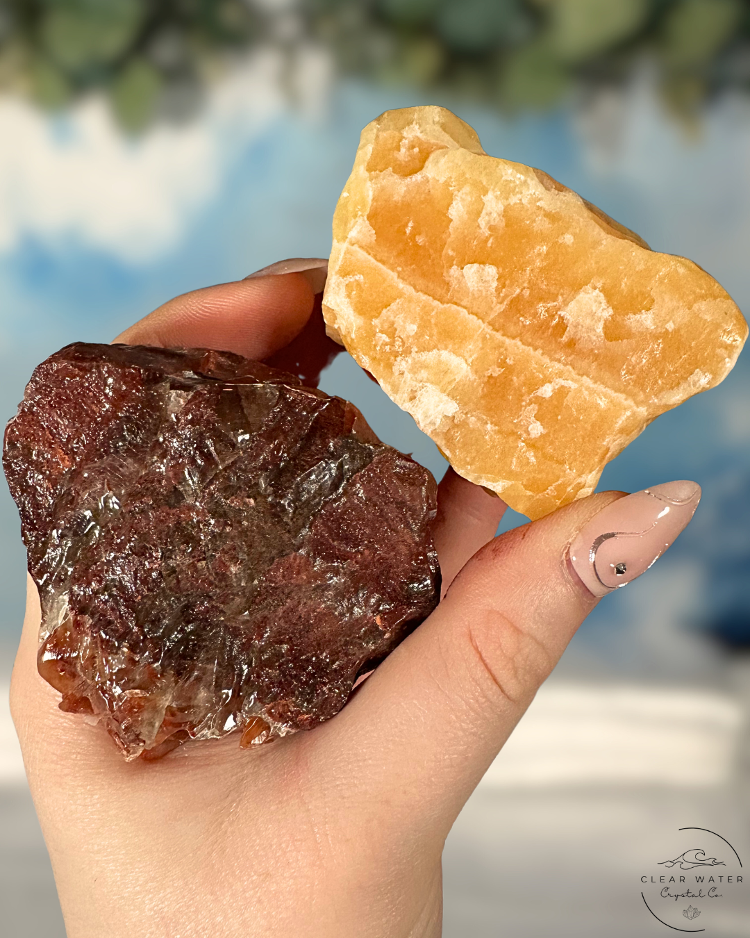 Raw Calcite Chunks: Earth's Embrace