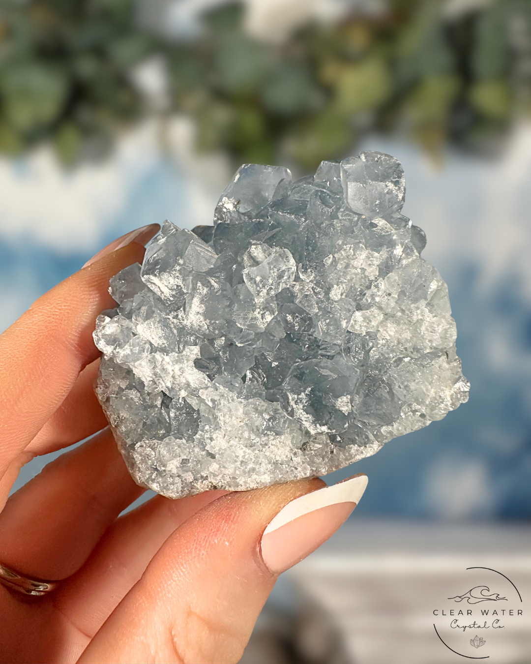 Celestite Clusters: Whispers of the Heavens