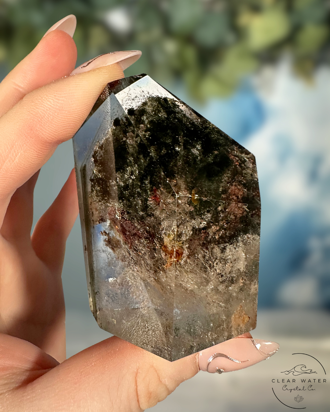Garden Quartz Freeform - Miniature Worlds with Internal Rainbow Light