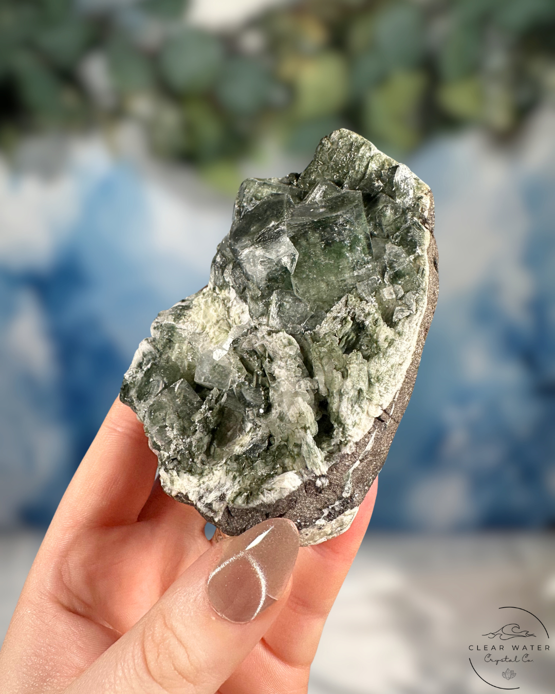 Apophyllite Specimen: Deep Forest