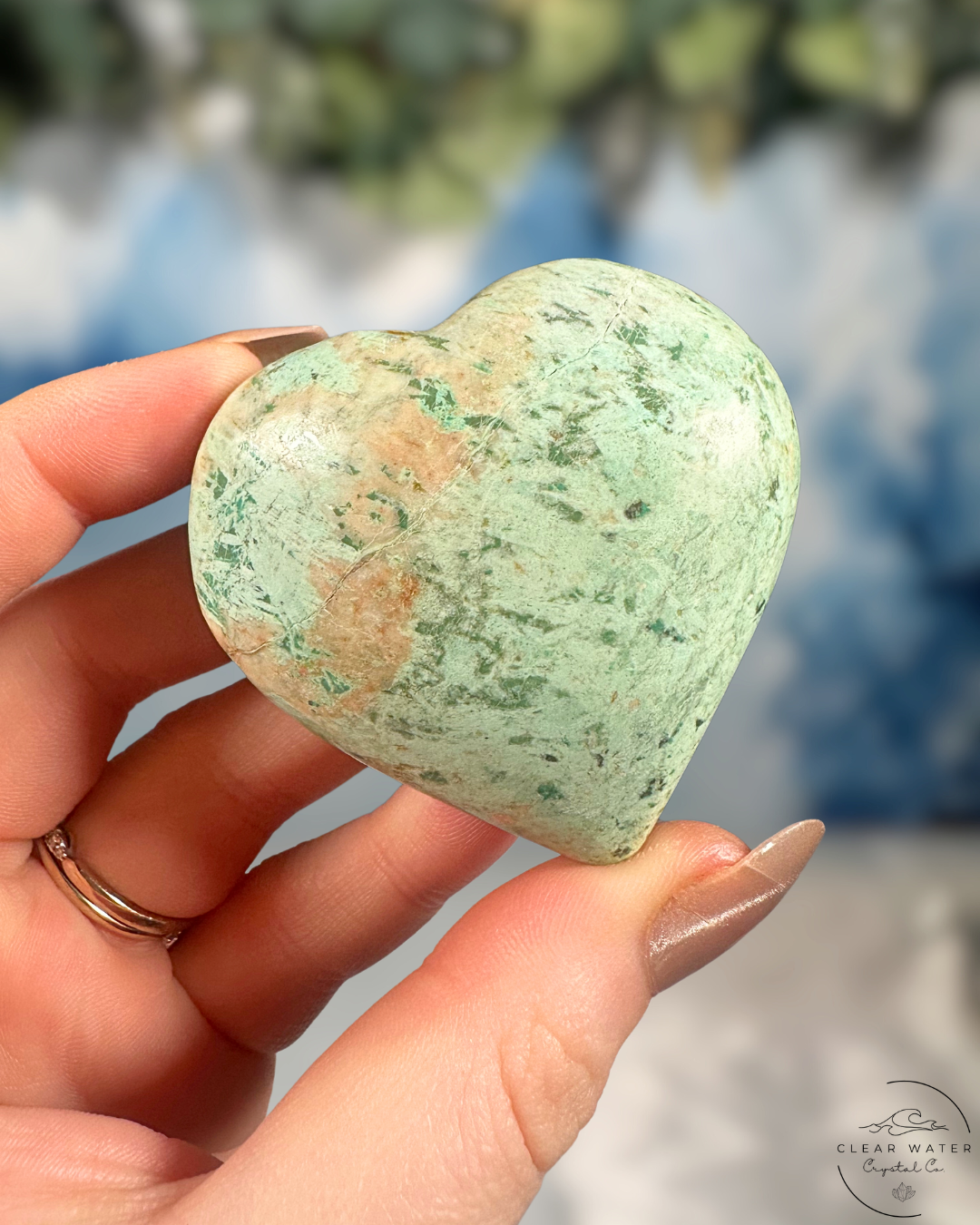 Peruvian Turquoise Hearts: Andean Serenity