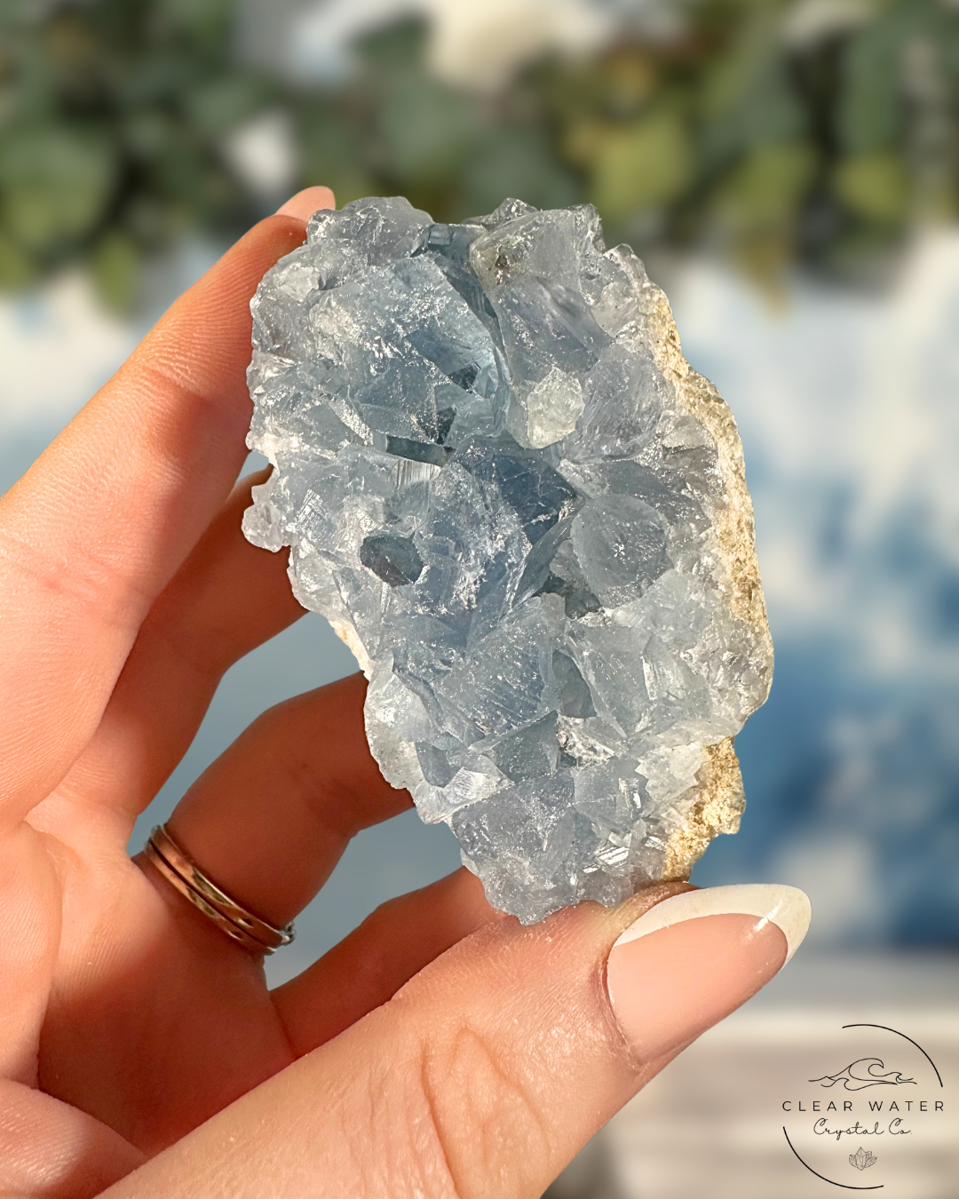 Celestite Clusters: Whispers of the Heavens